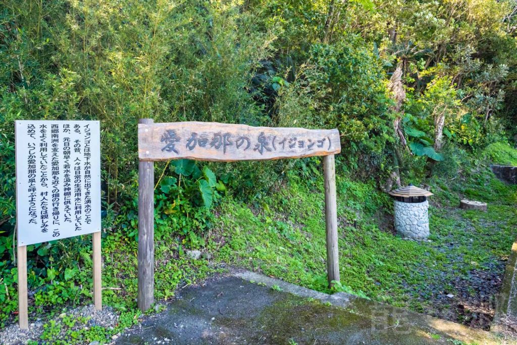 龍郷町 観光ガイドブック 愛加那の泉写真