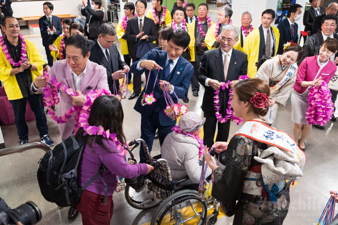 大阪(関西)-奄美線が就航しました マチイロ machi-iro