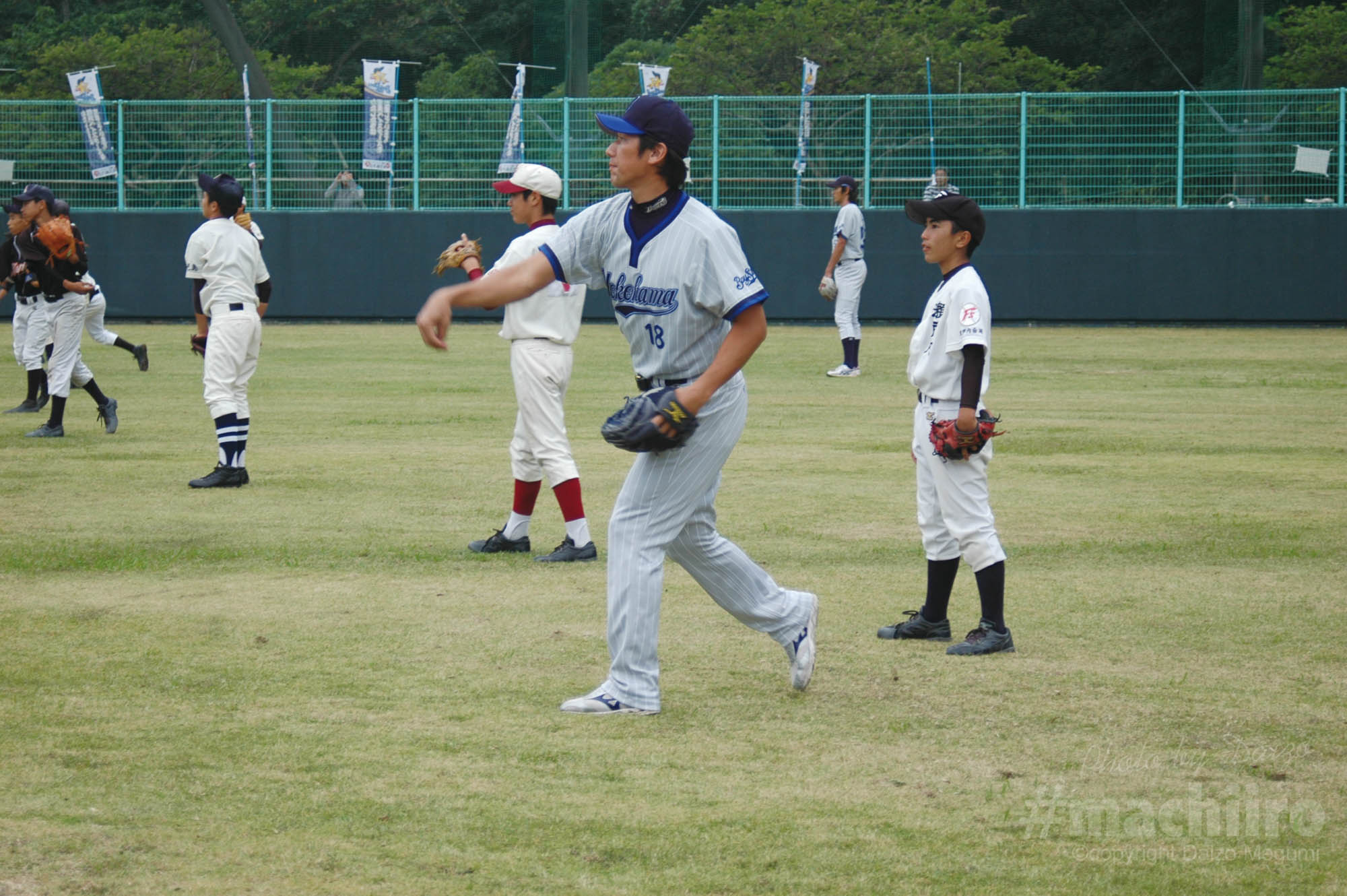 三浦大輔新監督 2010奄美秋季キャンプ Machiiro 記事写真 2